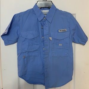 Columbia Boys PFG Blue Size Small